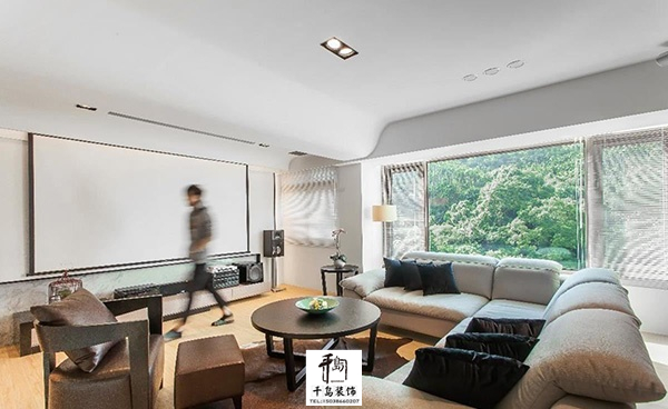 造型妝點，化解梁柱壓迫